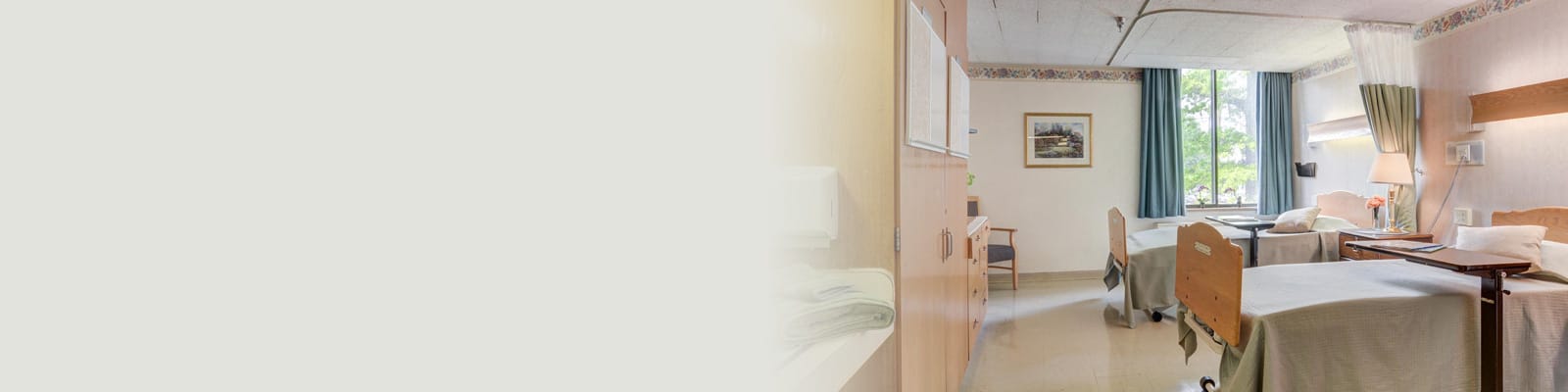 A patients room at Ivy Park