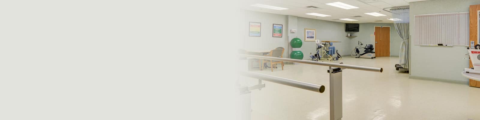 The rehab gym at Ivy park